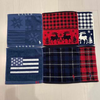 ポロラルフローレン(POLO RALPH LAUREN)のラルフローレン　タオルハンカチ(タオル/バス用品)