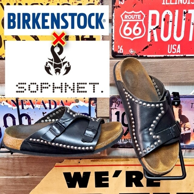 BIRKENSTOCK×SOPHNET. スタッズレザーサンダル TATAMI 2022人気特価