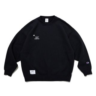 ダブルタップス(W)taps)の新品未開封　XL WTAPS Champion クルーネックスウェットシャツ(トレーナー/スウェット)