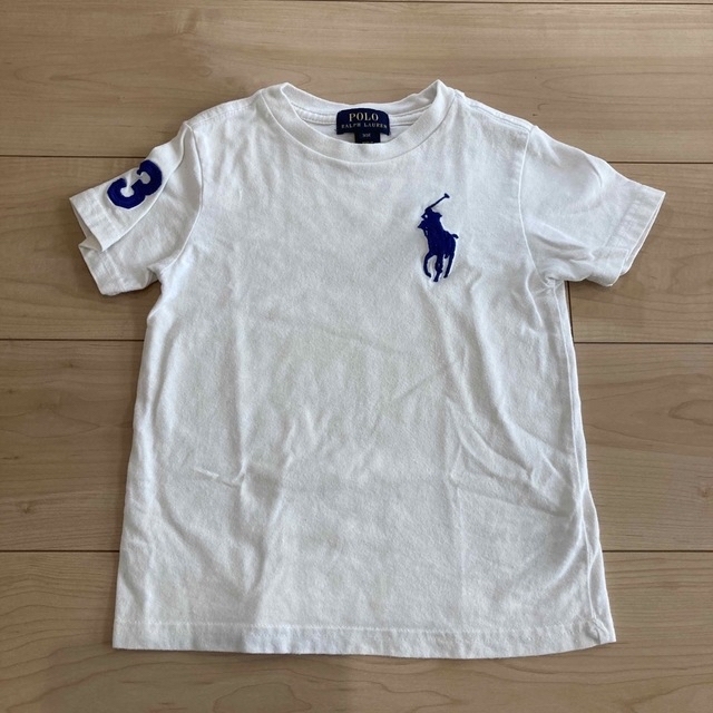 POLO RALPH LAUREN(ポロラルフローレン)の美品●ラルフローレン　Tシャツ＆ショートパンツ キッズ/ベビー/マタニティのキッズ服男の子用(90cm~)(Tシャツ/カットソー)の商品写真