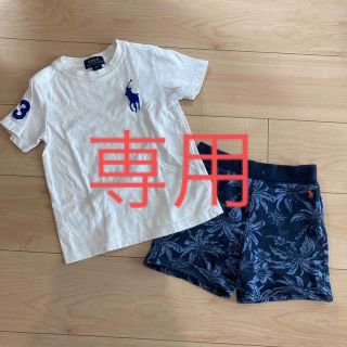 ポロラルフローレン(POLO RALPH LAUREN)の美品●ラルフローレン　Tシャツ＆ショートパンツ(Tシャツ/カットソー)