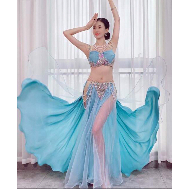 ベリーダンス パフォーマンス コスチューム 大人用 ブラジャー+
