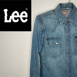 リー(Lee)の【美品】Lee RIDERS デニムシャツ　ジャケット　薄手　美品　春物　春服(Gジャン/デニムジャケット)