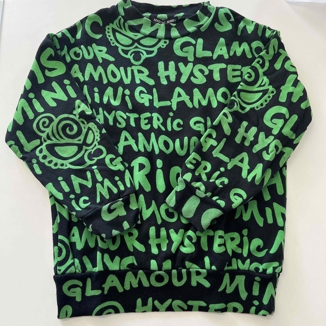 HYSTERIC MINI(ヒステリックミニ)のグラフィックトレーナー💚 キッズ/ベビー/マタニティのキッズ服男の子用(90cm~)(その他)の商品写真