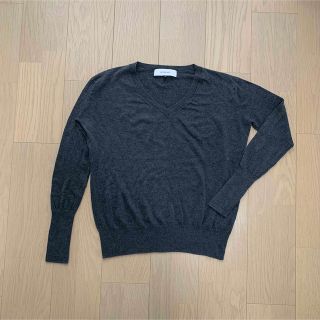 ルシェルブルー(LE CIEL BLEU)のLE CIEL BLUE knit gray top(ニット/セーター)