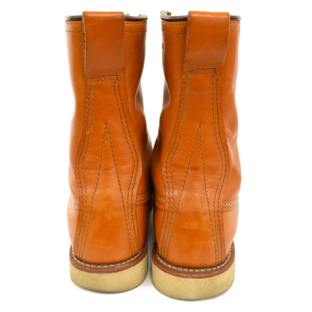 REDWING(レッドウィング)のRED WING レッド ウイング アイリッシュセッター モックトゥ レザー ロングブーツ 9877 US6 1/2/24.5 犬タグ キャメル レディースの靴/シューズ(ブーツ)の商品写真