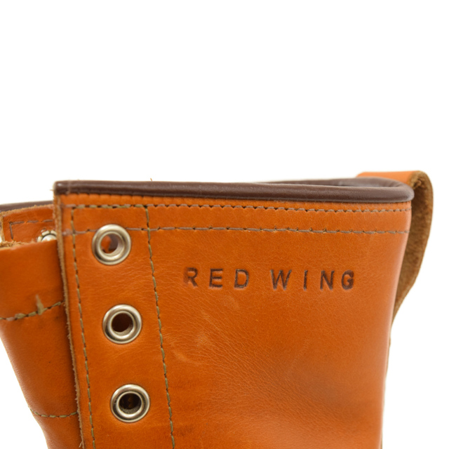 REDWING(レッドウィング)のRED WING レッド ウイング アイリッシュセッター モックトゥ レザー ロングブーツ 9877 US6 1/2/24.5 犬タグ キャメル レディースの靴/シューズ(ブーツ)の商品写真