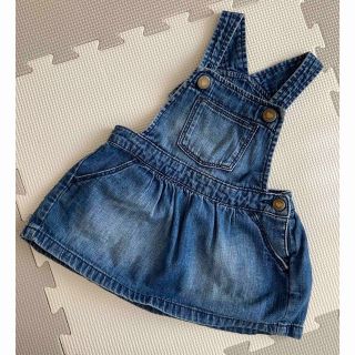 ベビーギャップ(babyGAP)のBabyGap  サロペットスカート80(スカート)