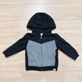 ベビーギャップ(babyGAP)のGAP　ベビー　パーカー　90サイズ　黒(ジャケット/上着)