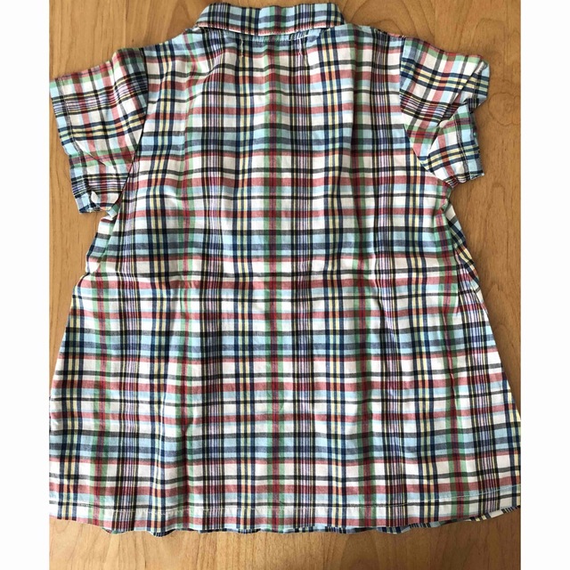 ELLE(エル)の女児シャツワンピース80 キッズ/ベビー/マタニティのベビー服(~85cm)(ワンピース)の商品写真