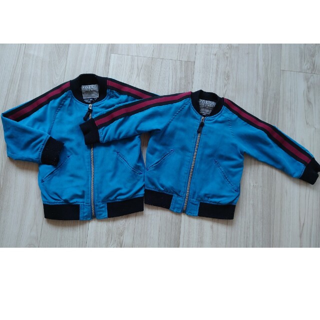 エフオーキッズ ジャケット 100 120 セット ジャンパー ジャケット 子供服 男の子 サイズ120 ファー