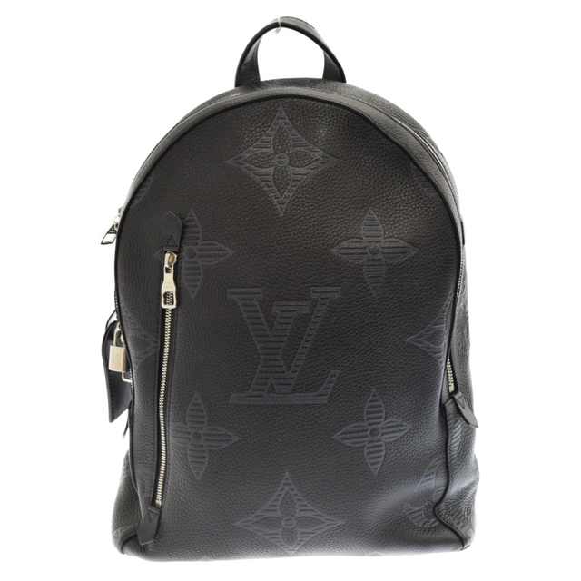 LOUIS VUITTON ルイヴィトン 21SS ARMAND BACKPACK M57288 アルマンド・バックパック モノグラム・ジャイアント パターン エンボス レザー リュック ブラック