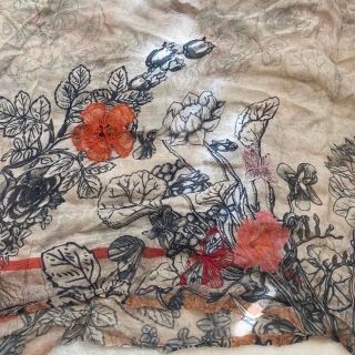 Faliero Sarti - Faliero Sarti ストール 刺繍 新品未使用 保管袋付の