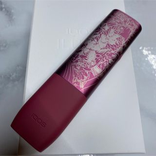 IQOS - iQOS ILUMA ONE アイコス イルマ ワン 鯉 滝登り 菊 加工 赤の