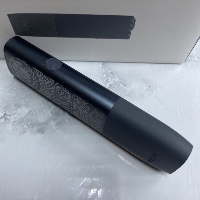 iQOS ILUMAONE イルマワン レーザー加工 ポリネシアン タトゥー 黒