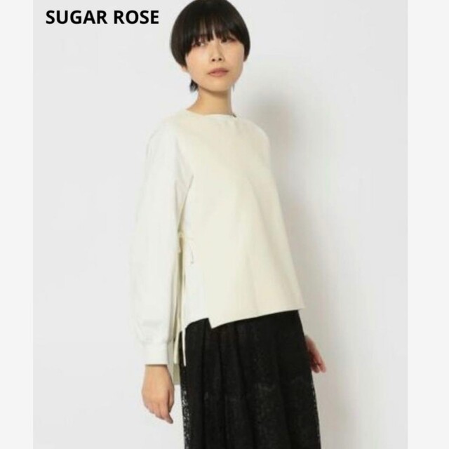 Sugar Rose - シュガーローズ 切り替え デザイン ダブル ジャガード