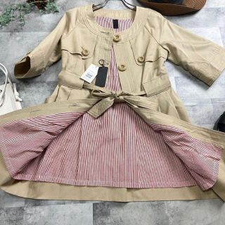 malla - 新品【malla】 ハンターブラウス トレンチコート風 半袖 タグ