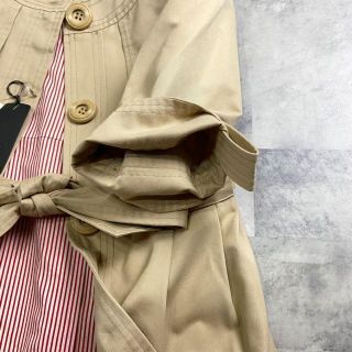 malla - 新品【malla】 ハンターブラウス トレンチコート風 半袖 タグ