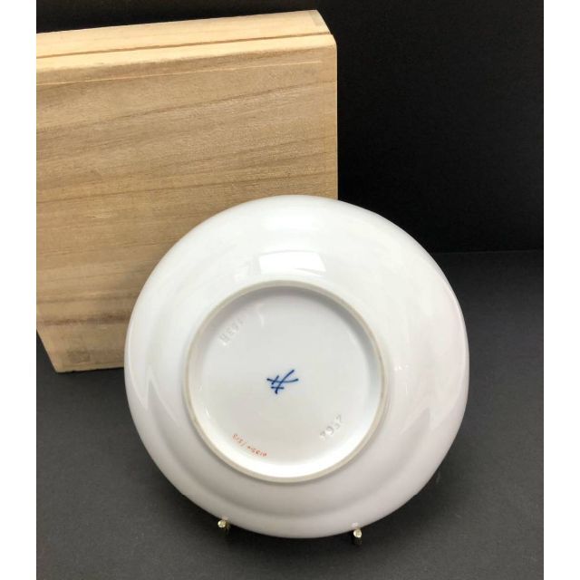 マイセン　小皿　食器　花柄　木箱付き　Meissen 2