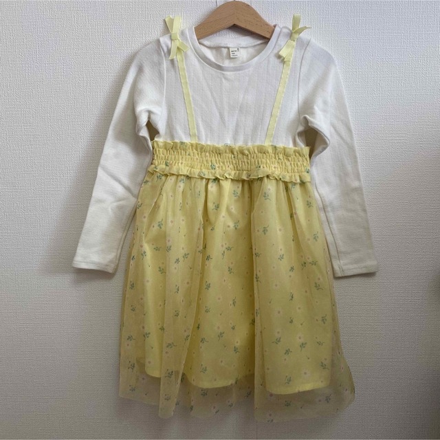 apres les cours(アプレレクール)のアプレレクール ワンピース　110 キッズ/ベビー/マタニティのキッズ服女の子用(90cm~)(ワンピース)の商品写真