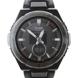 ベビージー(Baby-G)のベビージー G-MS 腕時計 電波 ソーラー MSG-W200G 黒 ■SM0(腕時計)