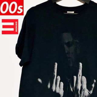 00s EMINEM エミネム ビンテージ HipHop ツアーTシャツ 黒の通販 by ...