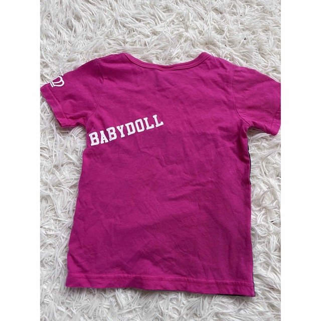 BABYDOLL(ベビードール)のBABYDOLL 半袖Tシャツ 100 キッズ/ベビー/マタニティのキッズ服女の子用(90cm~)(Tシャツ/カットソー)の商品写真