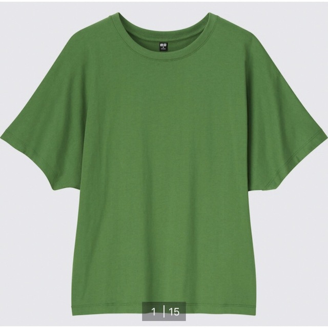 UNIQLO(ユニクロ)のUNIQLO ドルマンTシャツ 3枚セット レディースのトップス(Tシャツ(半袖/袖なし))の商品写真