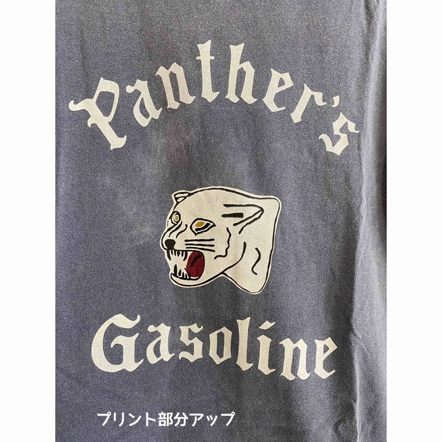 schott(ショット)のSchott Panther’s Gasoline プリントTシャツ 半袖T S メンズのトップス(Tシャツ/カットソー(半袖/袖なし))の商品写真