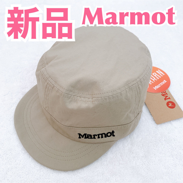 【新品】marmot マーモット　キャンパーワークキャップ　帽子　おしゃれ可愛い