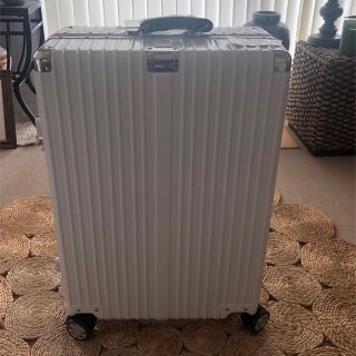 リモワ(RIMOWA)の【新品/未使用】TSAロック　スーツケース  77L  ホワイト(スーツケース/キャリーバッグ)