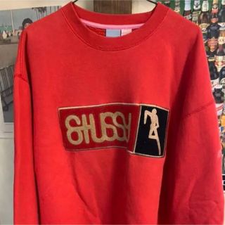 ステューシー(STUSSY)の90s USA製 old stussy 銀タグ(スウェット)