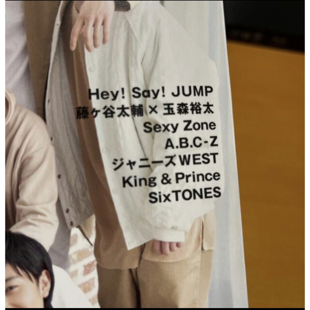 Johnny's(ジャニーズ)のWiNK UP 2020年3月号　切り抜き　各G300円 エンタメ/ホビーの雑誌(音楽/芸能)の商品写真