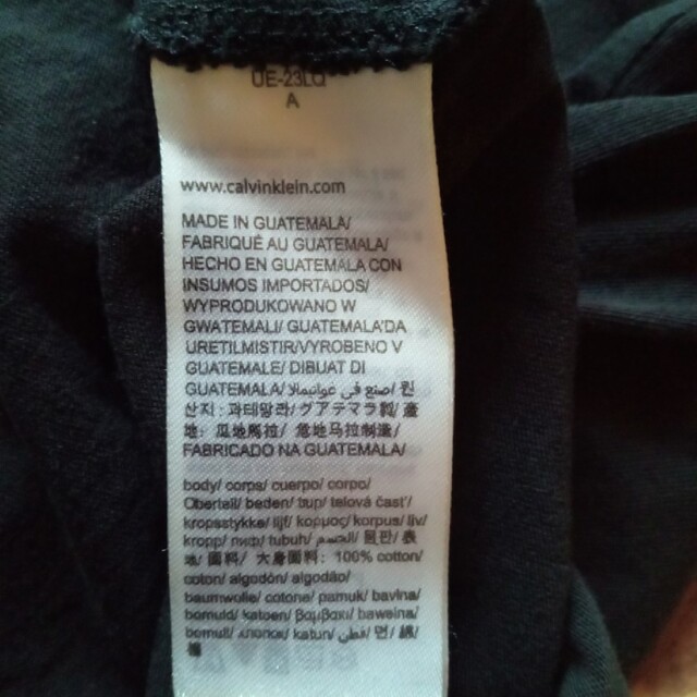 Calvin Klein(カルバンクライン)のカルバンクライン　tシャツ メンズのトップス(Tシャツ/カットソー(半袖/袖なし))の商品写真