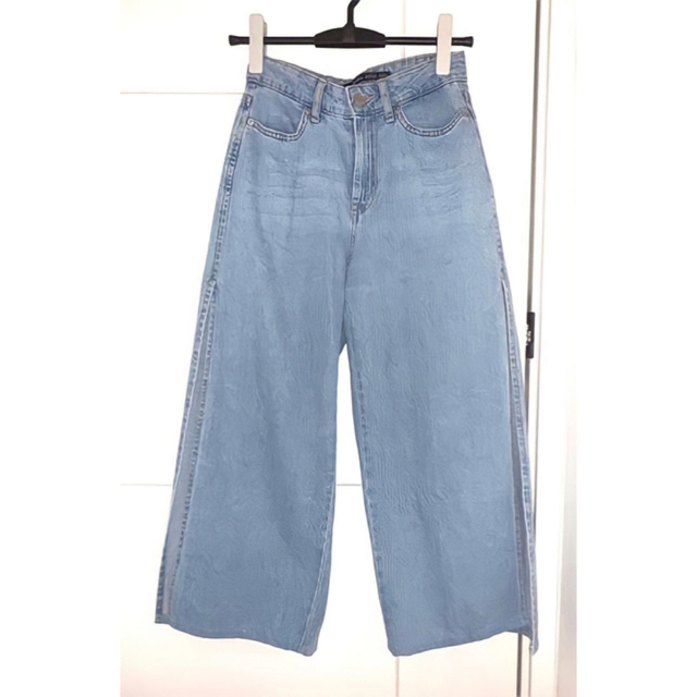 Bershka - Bershka ベルシュカ サイドスリットワイドパンツイ
