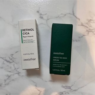 イニスフリー(Innisfree)のイニスフリー　レチノールシカ　グリーンティーセラム(美容液)