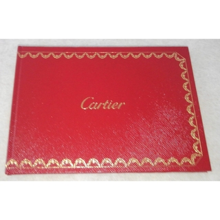 カルティエ(Cartier)のメモ帳　日記帳　カルティエ　ノベルティ(ノート/メモ帳/ふせん)
