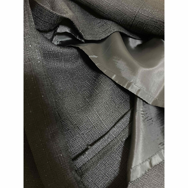 スーツ　黒 レディースのフォーマル/ドレス(スーツ)の商品写真