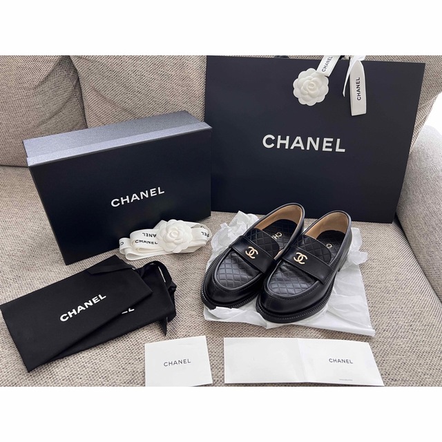 超美品　レア　CHANEL ローファー　♡ | フリマアプリ ラクマ