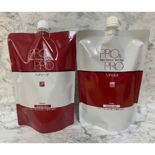 パシフィックプロダクツ(PACIFIC PRODUCTS)のパシフィックプロダクツ プロ&プロ スーパーソリューション 600ml 詰替え用(シャンプー/コンディショナーセット)