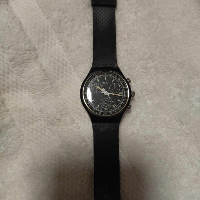 スウォッチ　swatch twenty two jewels　クロノグラフ