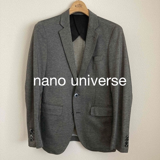 nano・universe(ナノユニバース)のナノユニバース　メンズ　薄手春夏ジャケット　Sサイズ メンズのジャケット/アウター(その他)の商品写真