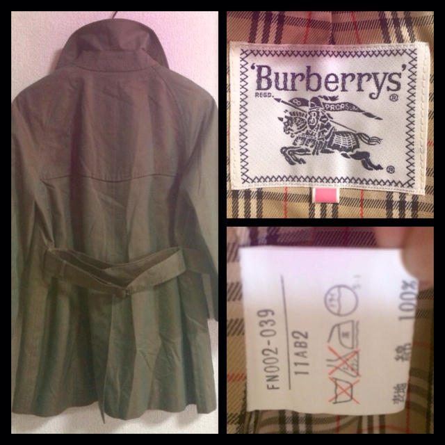 BURBERRY(バーバリー)の美品★BURBERRYライナー付きコート レディースのジャケット/アウター(テーラードジャケット)の商品写真