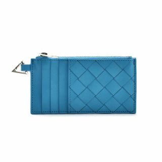 【SKY BLUE】ボッテガヴェネタ ファスナー付きカードケース