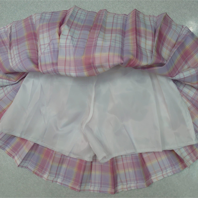 【可愛い】セットアップ 制服 セーラー スカート 綺麗 ブラウス コスプレ JK 9