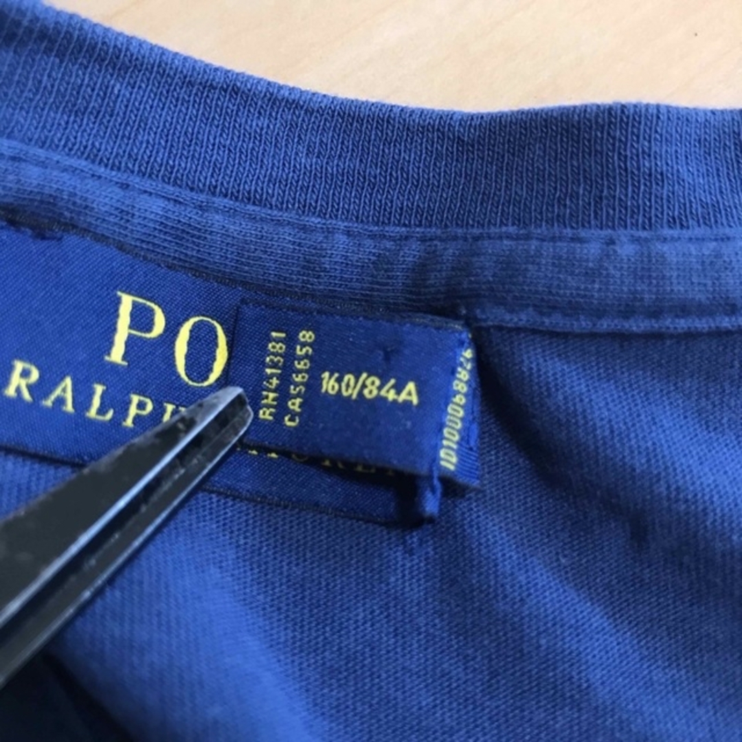 POLO RALPH LAUREN(ポロラルフローレン)のポロラルフローレン　ワンピース　サイドタイ マキシドレス　紺　Sサイズ レディースのワンピース(その他)の商品写真