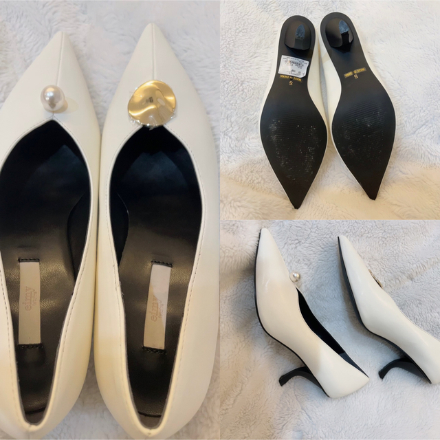 eimy istoire(エイミーイストワール)のeimyistoire アシンメトリーチャームパンプス♡ レディースの靴/シューズ(ハイヒール/パンプス)の商品写真