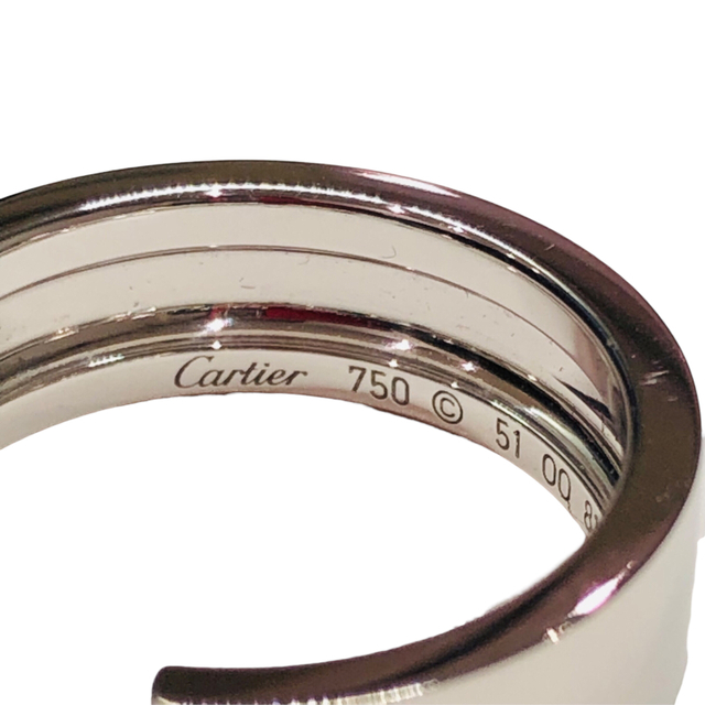 カルティエ Cartier マイヨンパンテール ダイヤリング 3ロウ