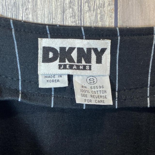 DKNY(ダナキャランニューヨーク)の希少　DKNY 90年代　古着　ストリート　ストライプ　野球　ゲームシャツ メンズのトップス(シャツ)の商品写真