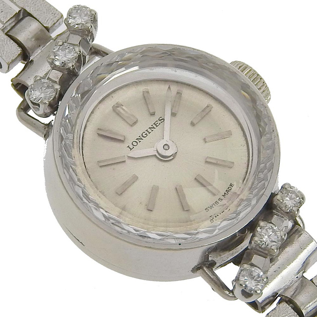 LONGINES - 【LONGINES】ロンジン cal.410 K14ホワイトゴールド ...